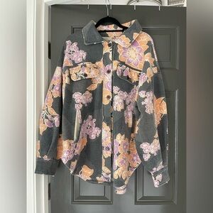 Nwt free people fleece jacket